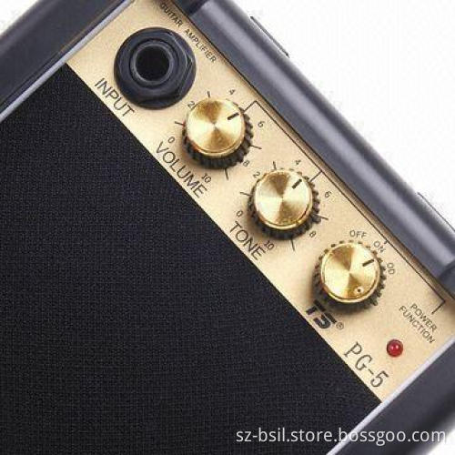 Mini Electric Guitar Amp Amplifier, PG-5 5W 9V, OEM Orders are Welcome